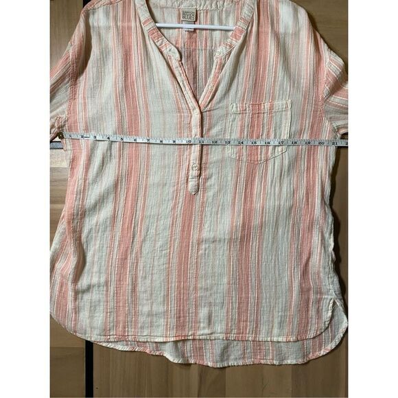 Canyon River Blues Button Up Blouse - Picture 6 of 6